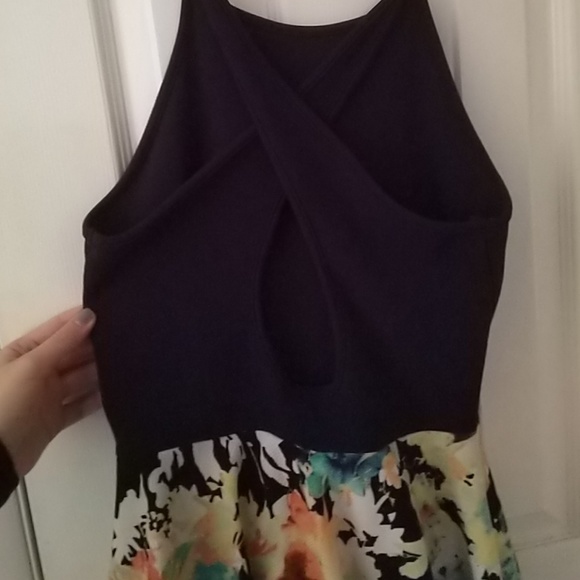 Floral Skater Dress / Romper - Picture 4 of 8